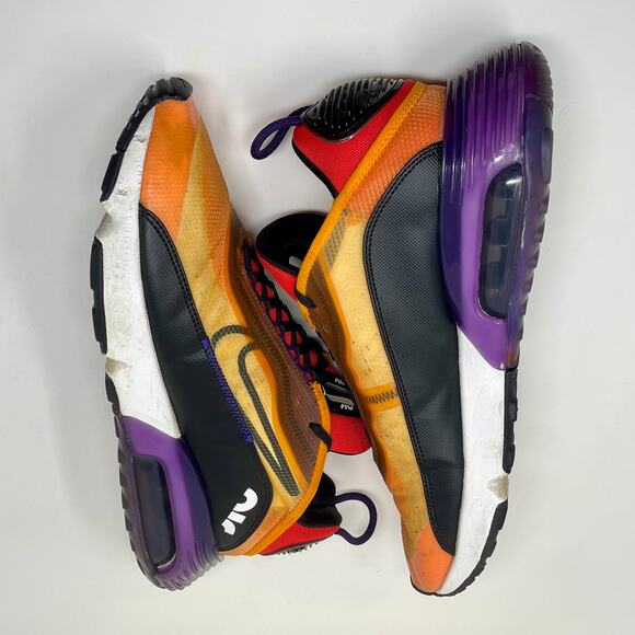 Nike Air Max 2090 Run Shoes BV9977-800 Mens Sz 13 Orange Black L.7. main image 10
